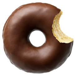 DONUT WITH COCOA FLAVOUR